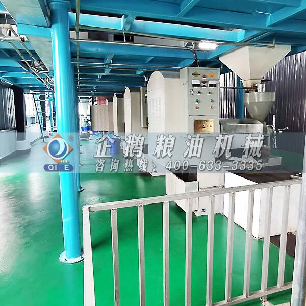 大豆油榨油機生產線